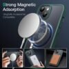 719iiDNhKEL._AC_SL1500_.jpg JETech Magnetické puzdro pre iPhone 15 (6,1 palca), kompatibilné s MagSafe, priehľadné matné puzdro na zadnú stranu telefónu, tenké puzdro odolné proti nárazom (tmavozelené)