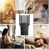71BKiQBHc0L._AC_SL1476_.jpg WLAN repeater AC1200, zosilňovač Wi-Fi, 5 GHz / 867 Mbit/s, 2,4 GHz / 300 Mbit/s, WiFi repeater s režimom AP/repeater/router, 4 antény, WiFi extender kompatibilný so všetkými zariadeniami WLAN