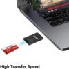 71EvAQSIgL._AC_SL1500_.jpg Pamäťová karta Lexar Micro SD 128 GB, pamäťová karta Micro SD s adaptérom SD, rýchlosť čítania až 100 MB/s, UHS-I, U3, A1, V30, C10, 4K UHD microSDXC