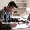 71F-nlfklAL._AC_SL1200_.jpg Bluetooth slúchadlá AIKELA V5.0 s mikrofónom s potlačením hluku, bezdrôtové slúchadlá s nabíjacou stanicou, slúchadlá s funkciou stlmenia zvuku pre domácu kanceláriu, vodičov nákladných vozidiel, biznis,