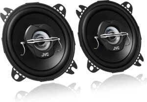JVC CS-J420X 10 cm 2-pásmový koaxiálny reproduktor, 2 ks, čierny