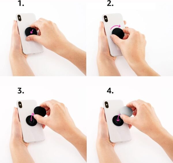 71GcQ55fZdL._AC_SL1500_.jpg Just One More Chapter – milovník čítania kníh, otvorená kniha, kvety PopSockets s vymeniteľným PopGripom