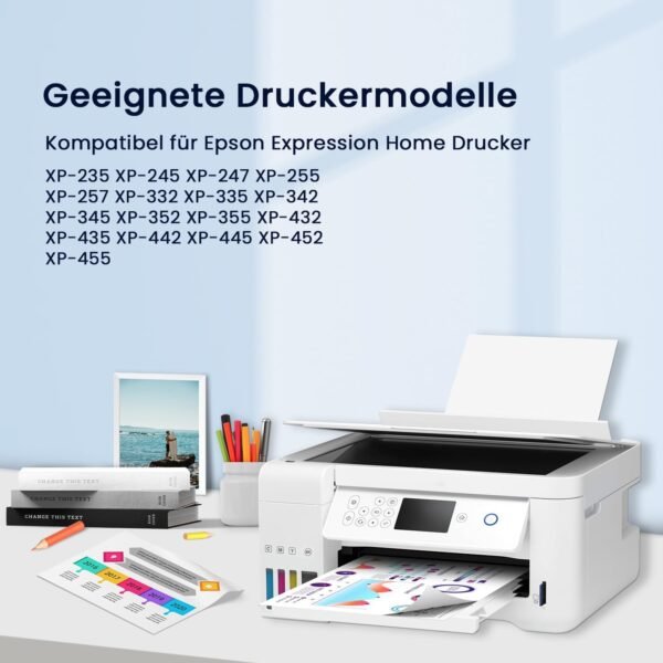 71HbRXVCFXL._AC_SL1500_.jpg Multipack 29XL náplní do tlačiarne kompatibilných s Epson 29 XL pre modely Expression Home XP-342, XP-332, XP-442, XP-245, XP-352, XP-345, XP-445, XP-235, XP-455, XP-435, XP-432, XP-335 (balenie 12 ks)