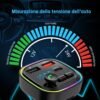 71IJhVAml3L._AC_SL1500_.jpg FM vysielač, Bluetooth 5.3, bezdrôtový adaptér do auta, QC3.0, rýchle nabíjanie, bezdrôtový prehrávač MP3, Bluetooth, 2 USB + 1 Type-C, handsfree, podporuje USB a TF kartu
