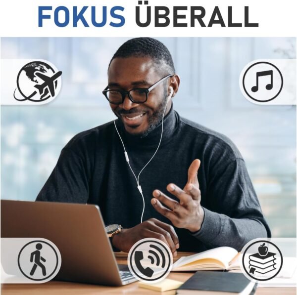 71L0DMBDp1L._AC_SL1500_.jpg Slúchadlá do uší LUDOS FEROX s káblom a mikrofónom, slúchadlá do uší, 3,5 mm konektor, slúchadlá s hlbokými basmi, slúchadlá pre iPhone, iPad, Huawei, Samsung