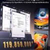 TORRAS pre iPhone 16 Pro – tvrdené sklo [Full Screen] TOP ochranná fólia proti rozbitiu pre iPhone 16 Pro, ochranná fólia 9H+, tvrdené sklo [samolepiaca] proti odtlačkom prstov, 2 kusy