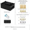 Miuzei Kovové puzdro pre Raspberry Pi 5 s podporou PCIe M.2 NVMe SSD Shield Top X1001/ X1003/ X1000 – všetky rozširujúce dosky SSD na hornej strane, puzdro pre Raspberry Pi 5 8 GB/4 GB s podporou oficiálneho aktívneho chladiča, čierne
