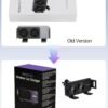 Držiak na mobilný telefón do auta pre Galaxy Z Fold/Flip s funkciou nabíjania, podporuje rýchle nabíjanie Qi 15 W s automatickým otočením o 90°, kompatibilný s modelmi Samsung Galaxy Z Fold/Z Flip 7/6/5/4/3/2, S25/S24