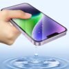 3 ks pancierového ochranného skla pre iPhone 14, ochranná fólia, iPhone 14 (6,1 palca), pancierová fólia, tvrdosť 9H, HD ochrana displeja, odolná proti poškriabaniu, bez bubliniek, ultra číra.