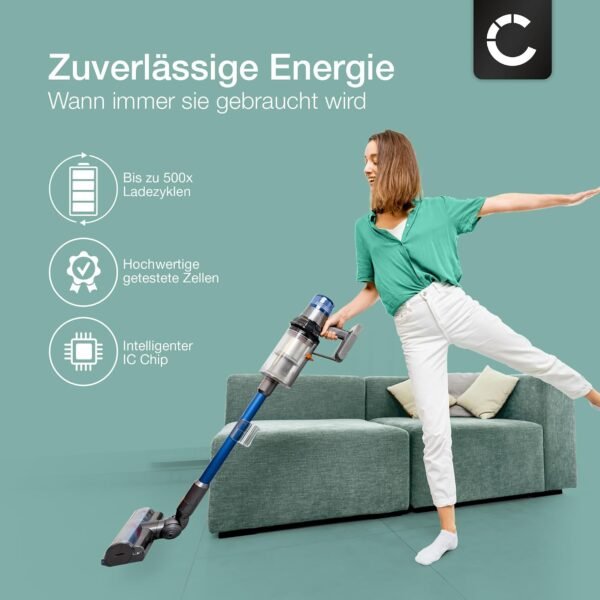71QdPIVPCCL._AC_SL1500_.jpg CELLONIC, Batéria do vysávača kompatibilná s modelmi Dyson V8 Absolute, 215681, V11, Extra, VE6 typ B (21,6 V, 3000 mAh)