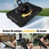 71RMtqCIbFL._AC_SL1500_.jpg BRAECN Puzdro pre Galaxy Tab Active 5 Pro 2025/Active 4 Pro 2022/Active Pro 2019 10,1 palca, odolné ochranné puzdro odolné proti nárazom s podstavcom otočným o 360° a remienkom na ruku, držiak na pero