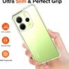 71RvJl9ZRL._AC_SL1500_.jpg ivoler Priehľadné puzdro pre Xiaomi Redmi Note 14 4G (nie pre Redmi Note 14 5G), ktoré sa nikdy nezžltne, 1 puzdro na mobil s 2 kusmi pancierového ochranného skla, nárazuvzdorné priehľadné ochranné puzdro, tenké