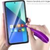 71SU3ImhVtL._AC_SL1500_.jpg AROYI Kožené puzdro kompatibilné s Xiaomi Redmi Note 13 4G (nie je vhodné pre 5G) – puzdro a ochranná fólia, peňaženkové puzdro na mobilný telefón, kožená taška, priehradky na karty, ochranné puzdro kompatibilné