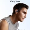 Slúchadlá Baseus Eli Sport 1 Open Ear s technológiou Bluetooth, priestorovým zvukom, silnými basmi, ultralahké, odolné proti vode podľa normy IPX4, mikrofóny s technológiou ENC, bezdrôtové slúchadlá s technológiou Bluetooth 5.3 na beh, tréning a fitness