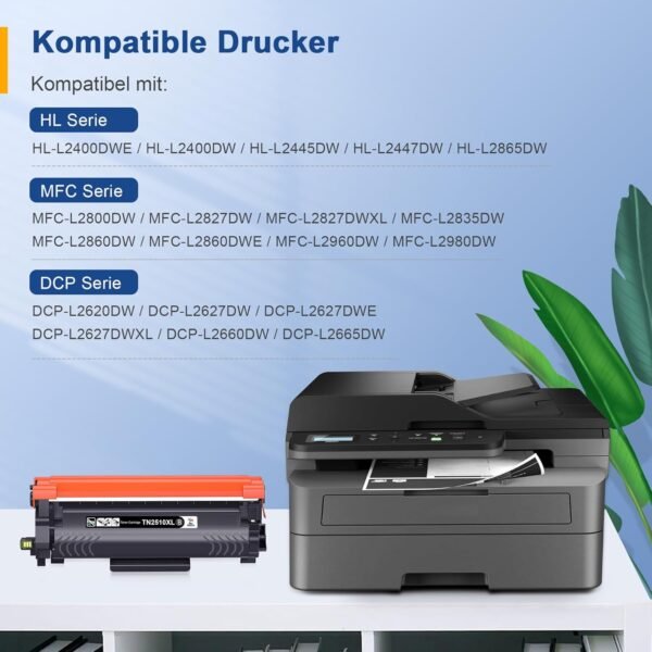 71TYzM-3DL._AC_SL1500_.jpg Palmtree TN2510 TN2510XL TN-2510 XL kompatibilný s Brother HL-L2400DWE toner MFC-L2800DW MFC-L2835DW MFC-L2860DW HL-L2400DW MFC-L2827DW DCP-L2620DW HL-L2445DW DCP-L2660DW DCP-L26 65DW DCP-L2627DW