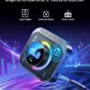 71WcnEGCKNL._AC_SL1500_.jpg JOYROOM 66 W Bluetooth 5.4 adaptér do auta 【Bass Boosted & Hi-Fi】 Hudobný FM vysielač do auta s Bluetooth 【30 W PD & 2 × 18 W QC 3.0】 Handsfree zariadenie, nabíjačka do zapaľovača, podpora Aux a TF karty
