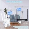71XEhXydFDL._AC_SL1500_.jpg Wi-Fi zosilňovač 2023, Wi-Fi opakovač, 1200 Mbit/s, dvojpásmový 5 GHz a 2,4 GHz Wi-Fi opakovač, podpora WPS, Wi-Fi zosilňovač, kompatibilný so všetkými zariadeniami WLAN