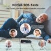 71Y4Yy4jJ7L._AC_SL1500_.jpg F1PLUS – mobilný telefón pre seniorov, skladací mobilný telefón, bez zmluvy, mobilný telefón s veľkými tlačidlami a nabíjacou stanicou, GSM Flip mobilný telefón s funkciou SOS pre núdzové volania, batéria