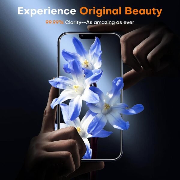 TOCOL pre iPhone 13 Pro/iPhone 13 Pro – tvrdené sklo, pre iPhone 16 Pro – tvrdené sklo, samolepiace, tvrdosť 9H, odolné proti nárazom, poškriabaniu a odtlačkom prstov, bez bubliniek