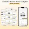 Tlačiareň štítkov SUPVAN T50M Pro s Bluetooth a vodovzdornými širokými štítkami, kompatibilná s mobilnými telefónmi a počítačmi, určená pre maloobchod, kancelárie, organizácie, školy a domácnosti