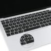 71ZyvSZTIpL._AC_SL1500_.jpg MOSISO Ochrana klávesnice kompatibilná s MacBook Air 13 palcov 2019, 2018 (A1932) s displejom Retina a Touch ID, vodotesné silikónové ochranné puzdro, čierne