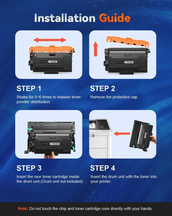 71a4bhtnocL._AC_SL1500_.jpg Toner TN3480 kompatibilný s Brother TN-3480, TN 3480, Brother TN3430, TN-3430 pre HL-L5100DN, MFC-L5750DW, MFC-L5700DW DCP-L5500DN HL-L5200DW HL-L6400DW MFC L5750DW HL L5750DW HL 5100 DN HL-L5000D (2X