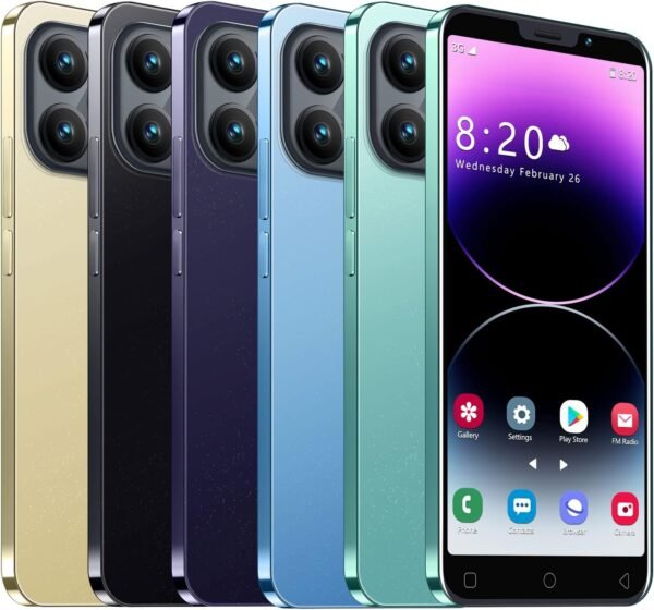Ponuka smartfónov, 5,0-palcový IPS displej, 16 GB ROM, 128 GB s možnosťou rozšírenia, Android 9.0, dual SIM, duálny fotoaparát, 3G/2G, výhodné mobilné telefóny (i15Pro purple)