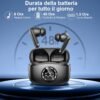 71bz4q9chL._AC_SL1500_.jpg Bluetooth slúchadlá, bezdrôtové slúchadlá 2025, Bluetooth 5.4, slúchadlá do uší so 4 mikrofónmi a funkciou ENC Noise Cancelling, výdrž 48 hodín, Hi-Fi stereo, vodotesnosť IP7, slúchadlá na jogu / cestovanie / prácu