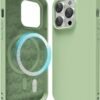 71c8SMPwdaL._AC_SL1500_.jpg oakxco pre iPhone 13 Pro puzdro Magsafe, farebné silikónové puzdro na mobil, ultratenké puzdro Slim Case, jednofarebné puzdro na mobil pre dievčatá, ochranné puzdro s magnetickým indukčným nabíjaním, matné