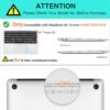 71cYFwIaYnL._AC_SL1500_.jpg MOSISO Ochrana klávesnice kompatibilná s MacBook Air 13 palcov 2019, 2018 (A1932) s displejom Retina a Touch ID, vodotesné silikónové ochranné puzdro, čierne