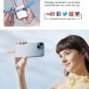 USB kľúč, 256 GB, USB 3.0, vysokorýchlostný prenos, 4 v 1, USB kľúč pre iOS, Android, tablet, typ C a PC, USB kľúč typu C, ukladanie fotografií, videí a súborov (zlatý)