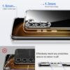 71iqOzfJNfL._AC_SL1500_.jpg HOOMIL Crystal Clear puzdro pre Samsung Galaxy S23+ Plus, protižltnúce priehľadné puzdro na mobil, odolné proti nárazom, ochranné puzdro – zelené