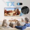 71jp9cORLaL._AC_SL1500_.jpg Bluetooth 5.3 adaptér a vysielač pre TV zvuk do 2 slúchadiel, Bluetooth vysielač 2 v 1 podporuje 2 AirPods alebo slúchadlá s technológiou aptX Low Latency, pre slúchadlá, AirPods, audio systém