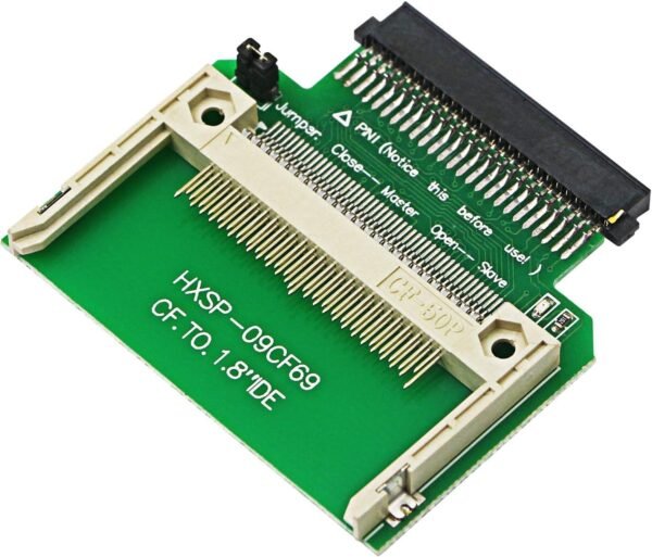 71lrzUbMUiL._AC_SL1479_.jpg KALEA-INFORMATIQUE Konvertor z karty Compact Flash CF na IDE 1,8" (50-pinový konektor) – ako náhrada za pevný disk Toshiba IDE 1,8".
