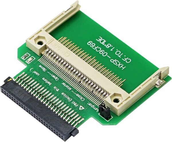 71nN70Bet1L._AC_SL1488_.jpg KALEA-INFORMATIQUE Konvertor z karty Compact Flash CF na IDE 1,8" (50-pinový konektor) – ako náhrada za pevný disk Toshiba IDE 1,8".