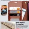 71nYRqfDTxL._AC_SL1200_.jpg Puzdro OCASE pre iPhone 16 Pro (2 v 1) – kožené puzdro odolné proti nárazom, odnímateľné magnetické puzdro, remienok na ruku, bezdrôtové nabíjanie, priehradka na karty, funkcia stojana, RFID ochrana proti krádeži