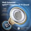 71npXBGFRsL._AC_SL1500_.jpg Bluetooth slúchadlá do uší EarFun Air Pro 3, hybridné aktívne potlačenie okolného hluku 43 dB, bezdrôtové slúchadlá s HiFi zvukom a technológiou Qualcomm aptX, 6 mikrofónov s technológiou cVc 8.0 pre hovory, multipoint, výdrž batérie 45 hodín, ovládanie