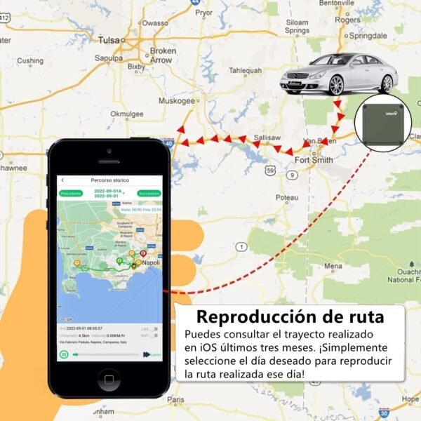 71ntrkPWlxL._AC_SL1500_.jpg L11 Sledovač polohy, GPS sledovač pre autá a vozidlá s bezplatnou aplikáciou, výkonný magnet a batéria s kapacitou 6000 mAh, farba: zelená