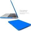 Puzdro MyGadget [matné] pre Apple MacBook Pro 15 palcov – od roku 2016 – (model: A1707 | A1990) – ochranné puzdro – modré