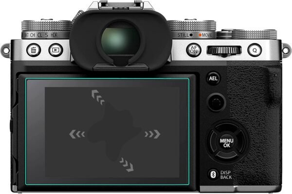 Mr.Shield Ochranná fólia kompatibilná s fotoaparátom Fujifilm X-T5 XT5 [3 kusy] ochranné sklo, ochranná fólia na sklo, tvrdosť 9H, HD číra ochranná fólia na displej