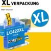 71sjG9YiUPL._AC_SL1500_.jpg LC422XL – kazety kompatibilné s Brother LC422XL, LC 422, LC-422XL, LC-422XL – multipack pre Brother MFC-J5340DW, MFC-J5345DW, MFC-J5740DW, MFC-J6540DW, MFC-J6940DW, čierna, azúrová, purpurová,
