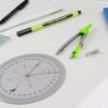 Kangaro Priehľadný technický kresliaci papier/milimetrový papier DIN A4, 24 strán, 80 g/m², papier s 1 listom s oranžovou mriežkou 1/5/10 mm, K-770300
