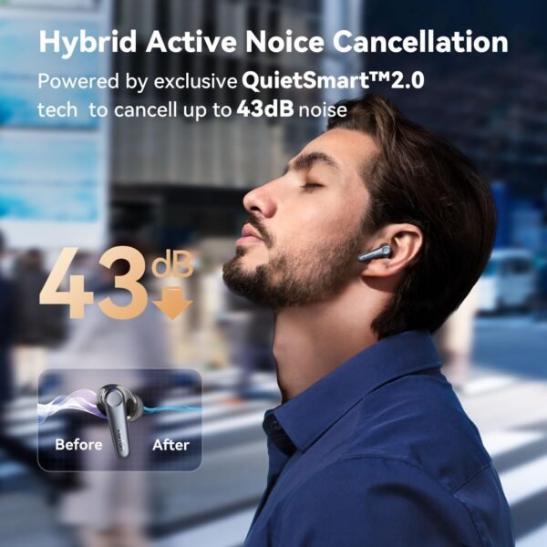 71uownbtuL._AC_SL1500_.jpg Bluetooth slúchadlá do uší EarFun Air Pro 3, hybridné aktívne potlačenie okolného hluku 43 dB, bezdrôtové slúchadlá s HiFi zvukom a technológiou Qualcomm aptX, 6 mikrofónov s technológiou cVc 8.0 pre hovory, multipoint, výdrž batérie 45 hodín, ovládanie