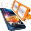 TOCOL pre iPhone 13 Pro/iPhone 13 Pro – tvrdené sklo, pre iPhone 16 Pro – tvrdené sklo, samolepiace, tvrdosť 9H, odolné proti nárazom, poškriabaniu a odtlačkom prstov, bez bubliniek