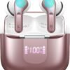 71wybR0-2xL._AC_SL1500_.jpg Bluetooth slúchadlá, bezdrôtové slúchadlá Bluetooth 5.3, slúchadlá do uší so 4 mikrofónmi s potlačením šumu (ENC), 2023, bezdrôtové slúchadlá s potlačením šumu s výdržou 40 hodín, USB-C, slúchadlá s vodotesnosťou IP7
