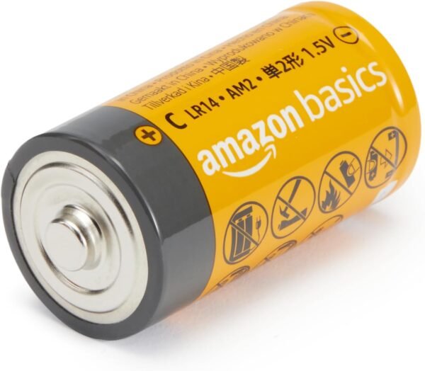 Alkalická batéria Amazon Basic C (R14) 8 ks