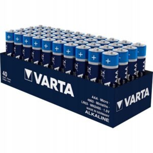 Alkalická batéria Varta AAA (R3) 40 ks