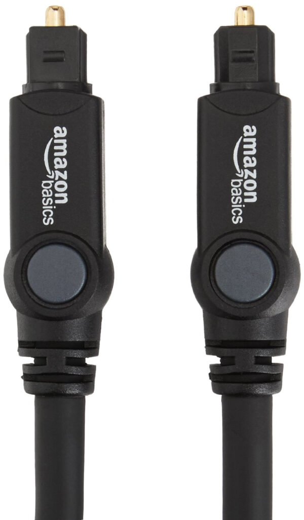 AmazonBasics HL-003143 audio kábel 3 m TOSLINK Čierny
