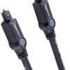 AmazonBasics HL-003143 audio kábel 3 m TOSLINK Čierny