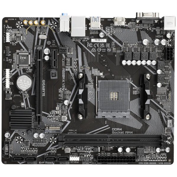 Základná doska Gigabyte A520M K V2 AM4 2xDDR4 HDMI VGA M.2 PS/2